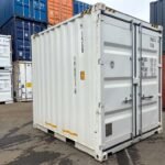 10 Fuß Container High Cube  RAL 9010 Reines Weiß