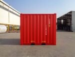 10 Fuß Container High Cube Wind und wasserdicht RAL 3020 Verkehrsrot – Bild 4
