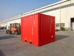 10 Fuß Container High Cube Wind und wasserdicht RAL 3020 Verkehrsrot – Bild 8