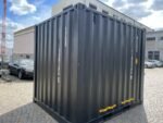 10 Fuß Lagercontainer High Cube Dunkelgrau RAL 7016 – Bild 8