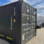 10 Fuß Lagercontainer High Cube Dunkelgrau RAL 7016