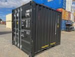 10 Fuß Lagercontainer High Cube Dunkelgrau RAL 7016 – Bild 2