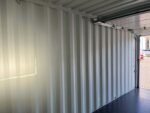 20 Fuß Containergarage mit Rolltor Sektionaltor Fenster grau RAL 7040 – Bild 13