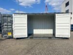 20 Fuß HC Container mit Offene Seite, Anthrazitgrau – Bild 8
