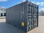 20 Fuß HC Container mit Offene Seite, Anthrazitgrau – Bild 17