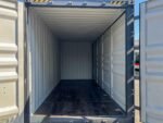 20 Fuß HC Container mit Offene Seite, Anthrazitgrau – Bild 14