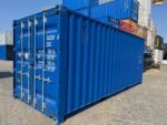 20ft Standard Container RAL 5010 Enzianblau – Bild 3