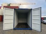 20 Fuß High Cube Seecontainer, Kobaltblau – Bild 4