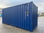 20 Fuß High Cube Seecontainer, Kobaltblau – Bild 15