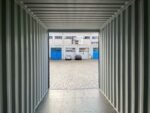 20 Fuß High Cube Seecontainer, Kobaltblau – Bild 10