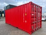 20 Fuß High Cube Container, Rot – Bild 2