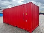 20 Fuß High Cube Container, Rot – Bild 8
