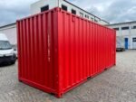 20 Fuß High Cube Container, Rot – Bild 7