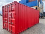 20 Fuß High Cube Container, Rot
