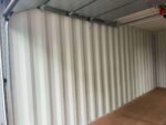 20 Fuß Container Garage Rolltor Anthrazitgrau – Bild 7