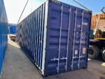 40 Fuß High-Cube-Seecontainer, One-Trip , blau – Bild 12