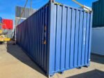40 Fuß High-Cube-Seecontainer, One-Trip , blau – Bild 14