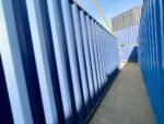 40 Fuß High-Cube-Seecontainer, One-Trip , blau – Bild 15