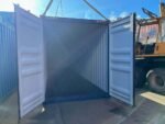 40 Fuß High-Cube-Seecontainer, One-Trip , blau – Bild 9