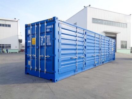 40 Fuß High Cube Container mit seitlicher Öffnung
