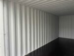 Gebrauchte 20 Fuß Container Wind und wasserdicht Weiß – Bild 14