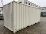 Gebrauchte 20 Fuß Container Wind und wasserdicht Weiß – Bild 5