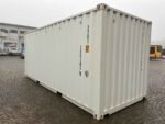 Gebrauchte 20 Fuß Container Wind und wasserdicht Weiß – Bild 7