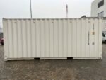 Gebrauchte 20 Fuß Container Wind und wasserdicht Weiß – Bild 9
