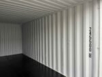 Gebrauchte 20 Fuß Container Wind und wasserdicht Weiß – Bild 11